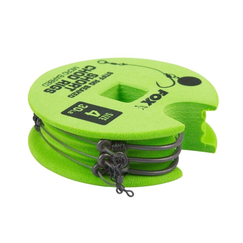 Fox Edges Przypon Short Chod Rig Hak 4 / 30Lb / 3szt Fox Edges Przypon Short Chod Rig Hak 4 / 30Lb / 3szt