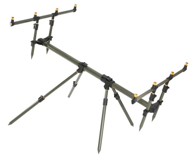 Mikado Rod Pod Stojak Na 4 Wędki Fourliner +gratis Mikado Rod Pod Stojak Na 4 Wędki Fourliner +gratis