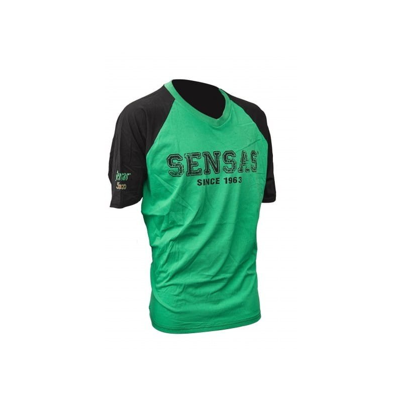 Sensas Koszulka T-Shirt Vert&Noir S Sensas Koszulka T-Shirt Vert&Noir S