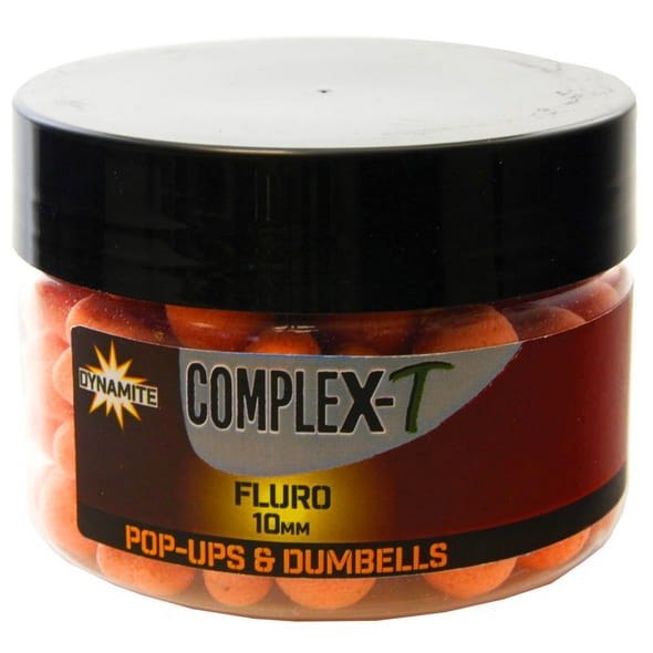 Dynamite Baits Complex-T Pop Up n Dumbells 15mm Dynamite Baits Complex-T Pop Up n Dumbells 15mm