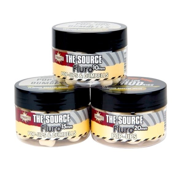 Dynamite Baits Fluro Pop Up THE SOURCE 15mm Dynamite Baits Fluro Pop Up THE SOURCE 15mm