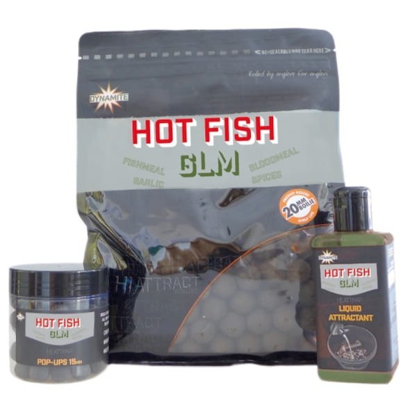 Dynamite Baits Kulki Hot Fish GLM Boilies 15mm 1kg Dynamite Baits Kulki Hot Fish GLM Boilies 15mm 1kg