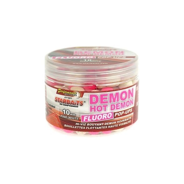 Starbaits Kulki Fluo Pop Up Hot Demon 10mm 60g Starbaits Kulki Fluo Pop Up Hot Demon 10mm 60g