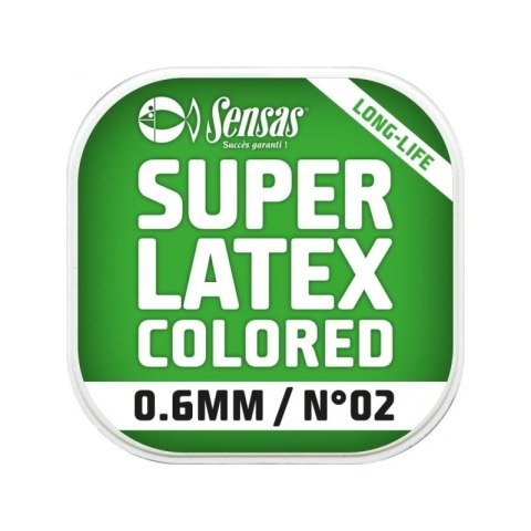 SENSAS GUMA SUPER LATEX COLORED 0,8MM
