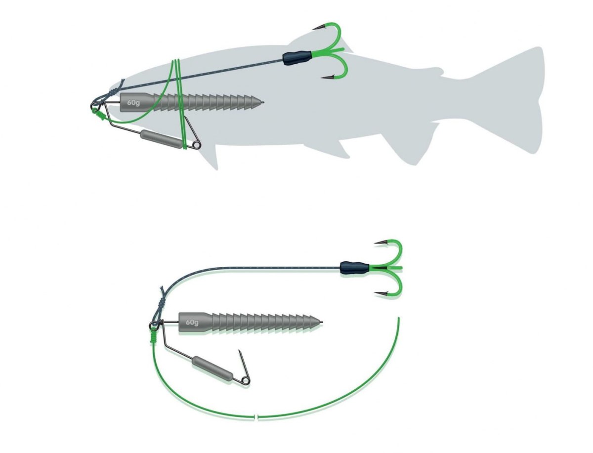 MadCat A-Static Spin JIG System 110mm 100g 2/0 MadCat A-Static Spin JIG System 110mm 100g 2/0