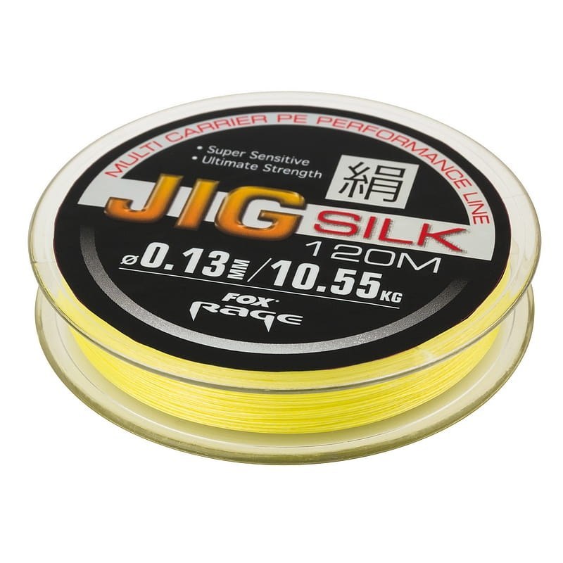 Fox Rage Plecionka Jig Silk 0,10mm 120m 6,12kg Fox Rage Plecionka Jig Silk 0,10mm 120m 6,12kg
