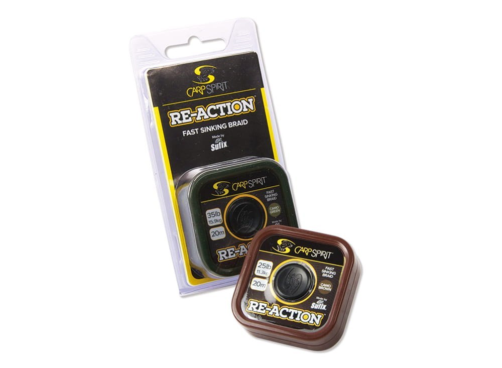 Carp Spirit Plecionka Przyponowa Re-Action Brown 25LB 20m Carp Spirit Plecionka Przyponowa Re-Action Brown 25LB 20m