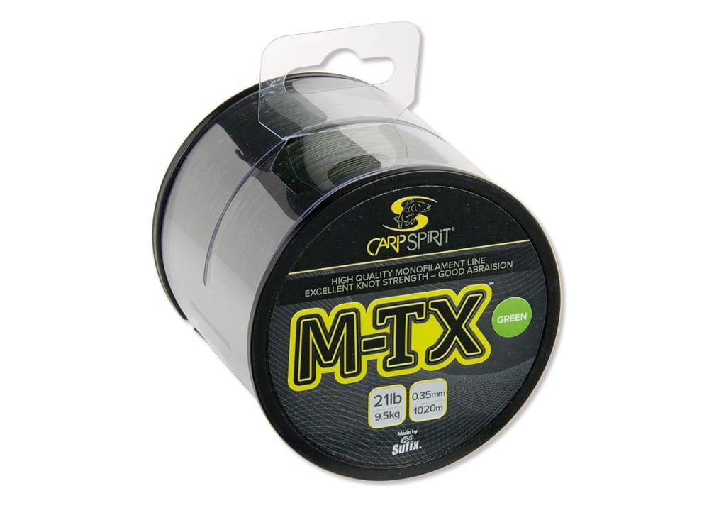 Carp Spirit Żyłka M-TX Zielona 0.30mm 1410m 7kg 15,5lbs Carp Spirit Żyłka M-TX Zielona 0.30mm 1410m 7kg 15,5lbs