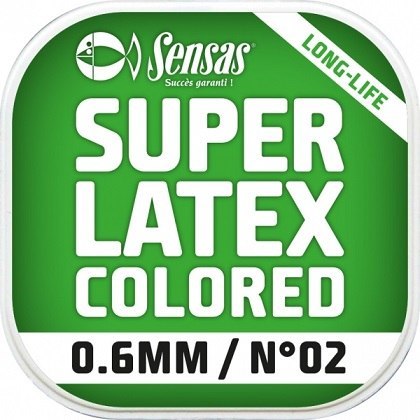 SENSAS GUMA SUPER LATEX COLORED 1,2MM