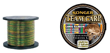 Konger Żyłka Team Carp Rainbow 0,35mm 1000m Konger Żyłka Team Carp Rainbow 0,35mm 1000m