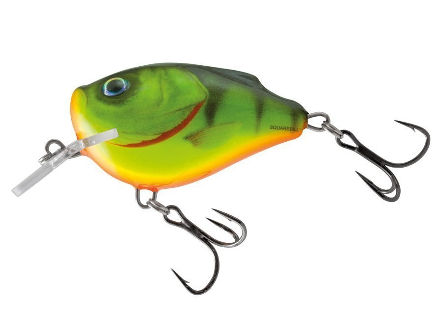 Salmo Wobler Squarebill Pływający 5cm Hot Perch Salmo Wobler Squarebill Pływający 5cm Hot Perch