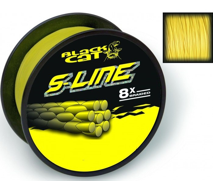 Black Cat Plecionka S-Line 0,45mm 180m 50kg Black Cat Plecionka S-Line 0,45mm 180m 50kg