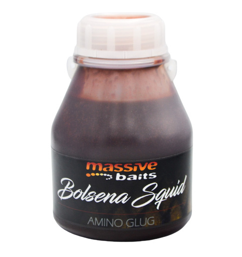 Massive Baits Amino Glugs Bolsena Squid 250ml Massive Baits Amino Glugs Bolsena Squid 250ml