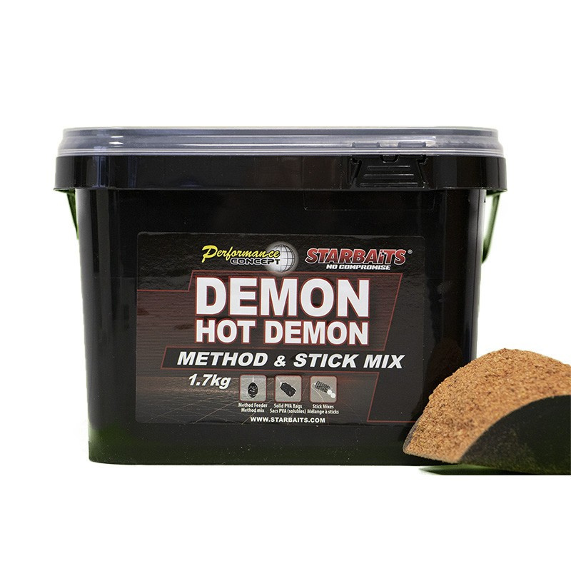 Starbaits Hot Demon Method Stick Mix 1,7kg Starbaits Hot Demon Method Stick Mix 1,7kg