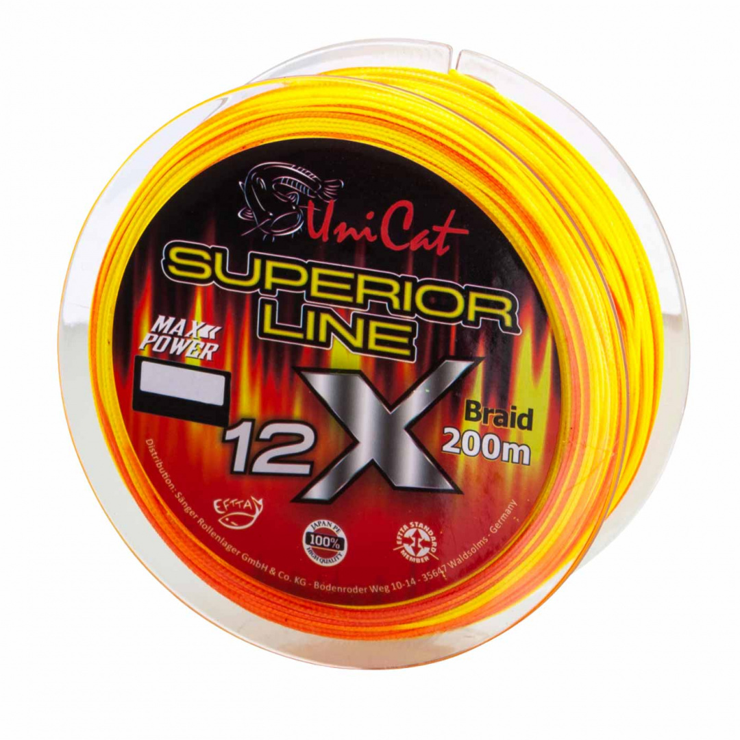 Uni Cat Plecionka Sumowa x12 Superior 0,60mm 200m Uni Cat Plecionka Sumowa x12 Superior 0,60mm 200m