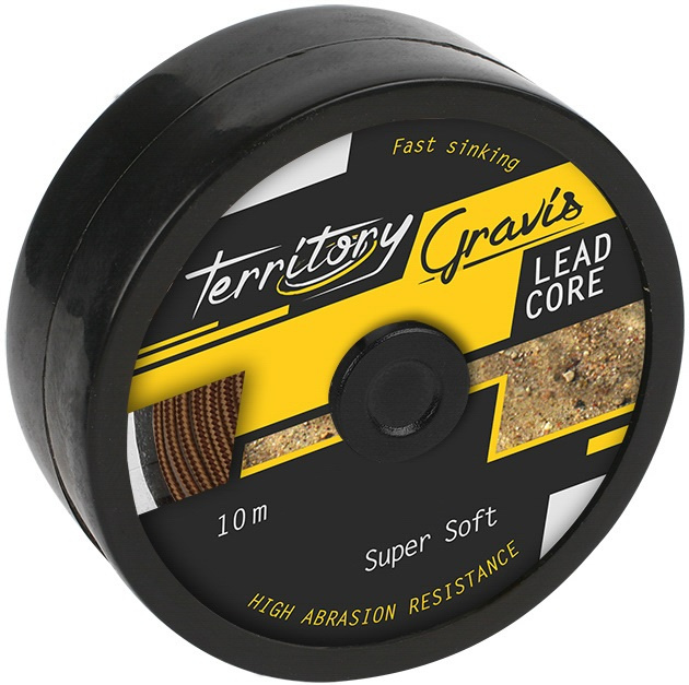 Mikado Leadcore Gravis 10m 35lb Brązowo Czarny Mikado Leadcore Gravis 10m 35lb Brązowo Czarny