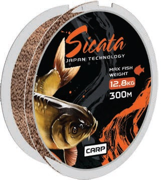 Mistrall Żyłka Sicata Carp 0,25mm 12,8kg 300m Mistrall Żyłka Sicata Carp 0,25mm 12,8kg 300m
