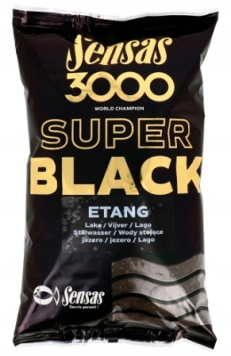 ZANĘTA SENSAS SUPER 3000 BLACK ETANG 1KG