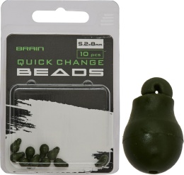 Brain Łącznik Quick Change Beads SS 5.2x8mm (10 szt/opak)
