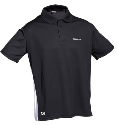 Daiwa Koszulka Polo T-Shirt Czarna Rozm XL