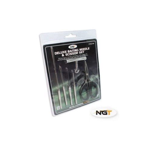 NGT Zestaw igieł De Lux + nożyczki+ zaciągacz