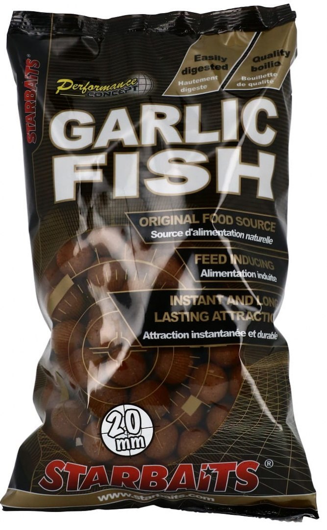 Starbaits Kulki Boilies Garlic Fish 1kg 20mm