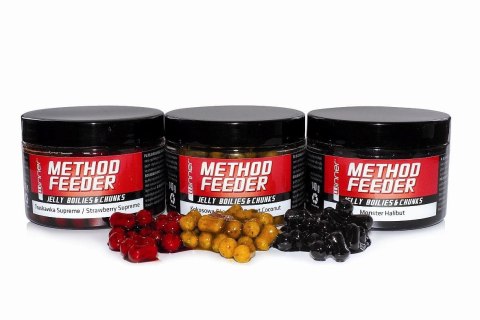 WIN MF JELLY BOILIES&CHUNKS 140G HOT KRILL