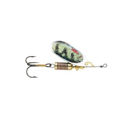 Effzett Obrotówka Błystka NATURE 3D Perch 3