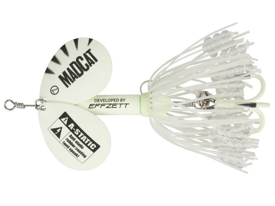 MadCat A-Static Rattlin Teaser Spinners 75g Glow in the Dark