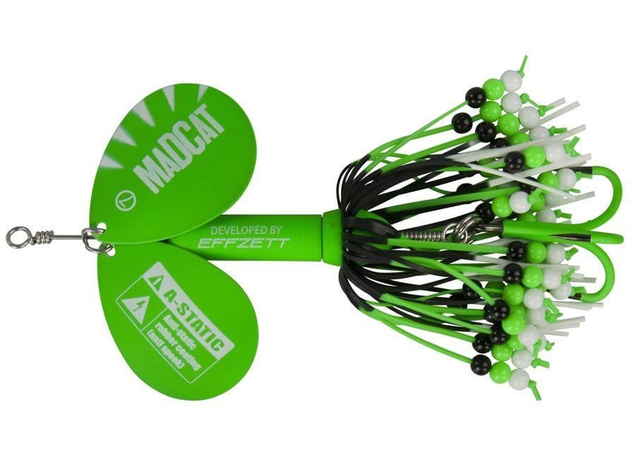 MadCat A-Static Rattlin Teaser Spinners 75g Green
