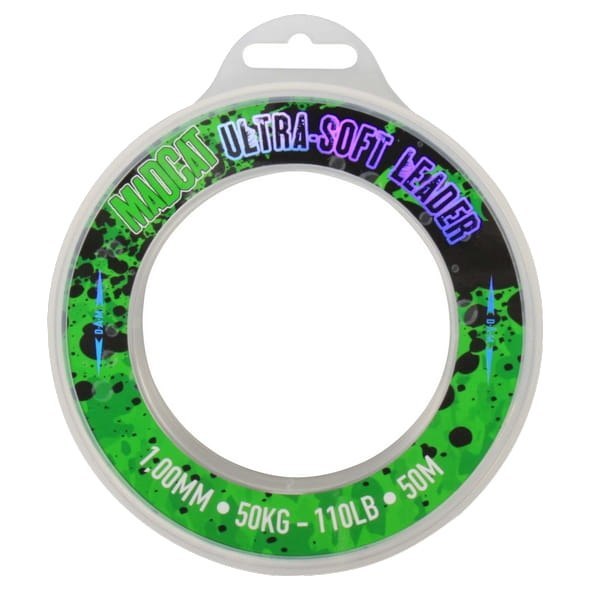 MadCat Ultra-Soft Mono Leader 1,3mm 75kg 50m MadCat Ultra-Soft Mono Leader 1,3mm 75kg 50m