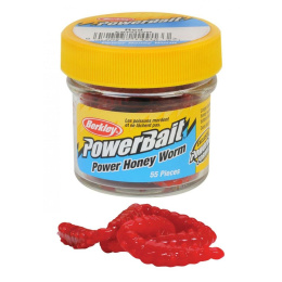 Berkley Powerbait Honey Worms Red 55szt pstrąg