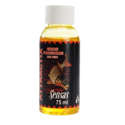 SENSAS ATTRACTIX GROS POISSONS CARP 75ML