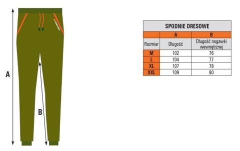 TB SPODNIE DRESOWE XXL