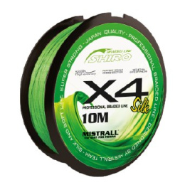 Mistrall Plec Shiro X4 Green 10m 0,10MM