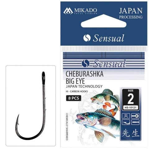 Mikado Haczyk Cheburashka Big Eye Nr 8 BN 10szt. Mikado Haczyk Cheburashka Big Eye Nr 8 BN 10szt.