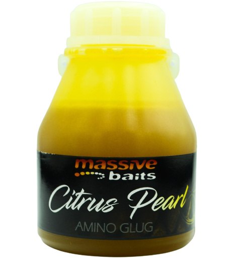 Massive Baits Amino Glugs 250ml Citrus Pearl