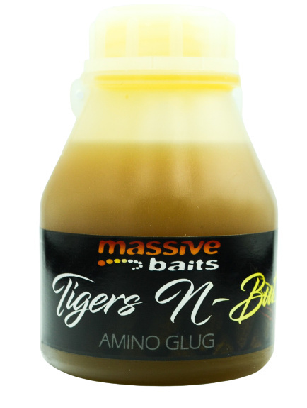 Massive Baits Amino Glugs 250ml Tigers N-But Massive Baits Amino Glugs 250ml Tigers N-But