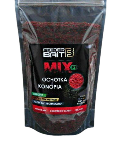 Feeder Bait F1 Zanęta Mix Ochotka Konopia 800g