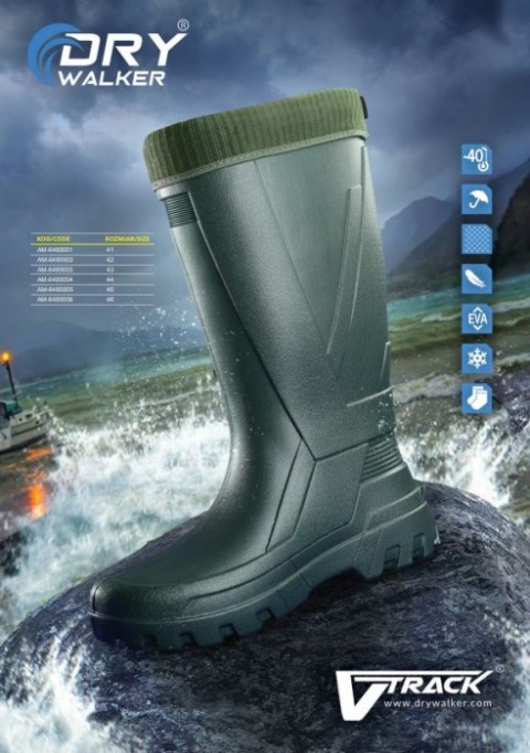 Mistrall Kalosze Buty Dry Walker Rozm 47