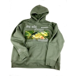 Robinson Bluza Bawełniana z Kapturem Olive Rozm M