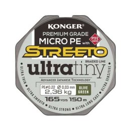Konger Plecionka Streeto Ultra Tiny 0,06mm 150m 2,86kg