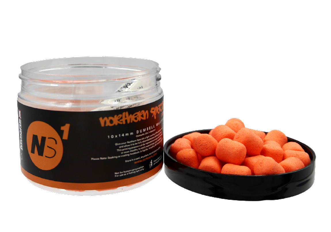 CC Moore Dumbell Wafters NS1 10/14 Orange Pomarań CC Moore Dumbell Wafters NS1 10/14 Orange Pomarań
