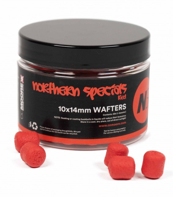 CC Moore Dumbell Wafters NS1 10/14 Red Czerwony CC Moore Dumbell Wafters NS1 10/14 Red Czerwony