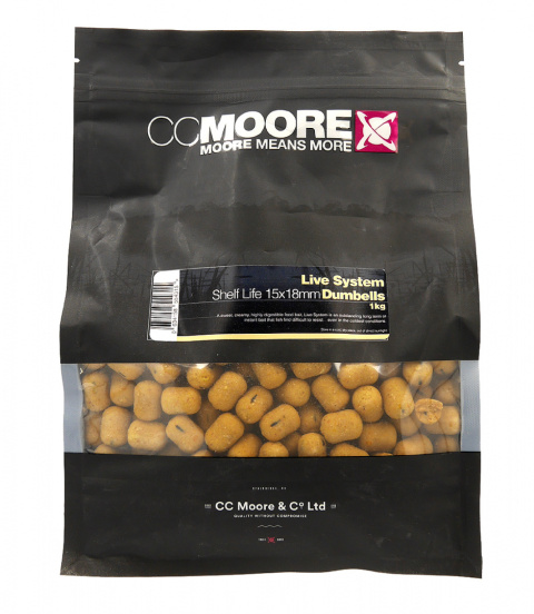 CC Moore Kulki Dumbel 15-18mm 1kg Live System CC Moore Kulki Dumbel 15-18mm 1kg Live System