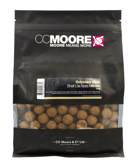 CC Moore Kulki Boilies 18mm 1kg Odyssey XXX CC Moore Kulki Boilies 18mm 1kg Odyssey XXX