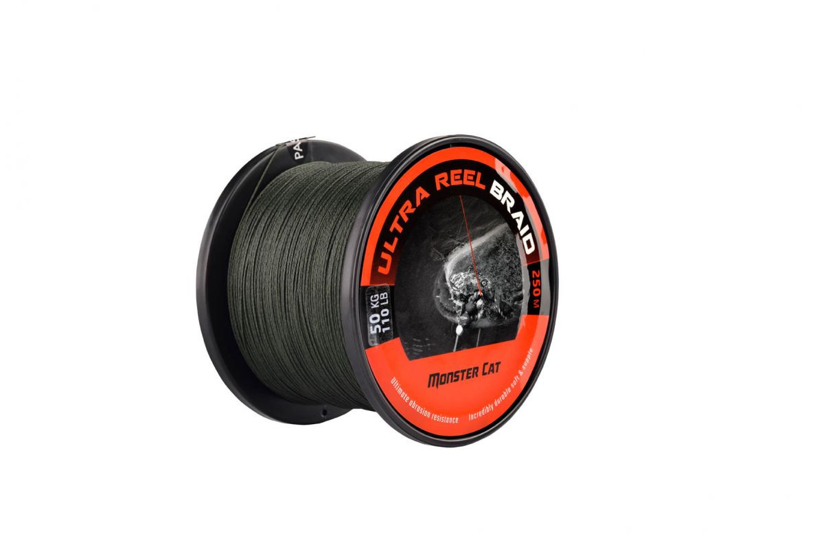 Monster Cat Ultra Braids 250 m 80kg 176LB Monster Cat Ultra Braids 250 m 80kg 176LB