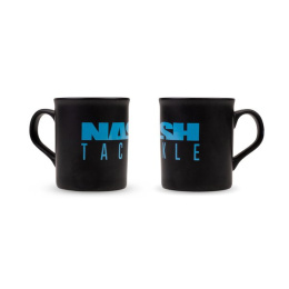 Nash Tackle Mug Logo Czarno Niebieski