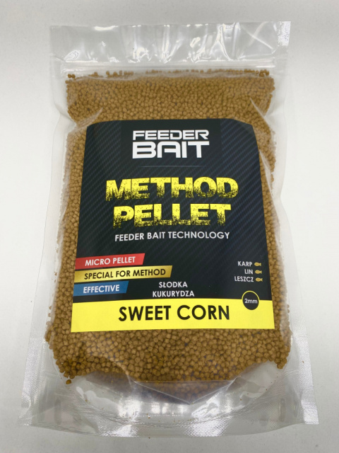 Feeder Bait Micro 2mm 800g Kukurydza Słodka Feeder Bait Micro 2mm 800g Kukurydza Słodka