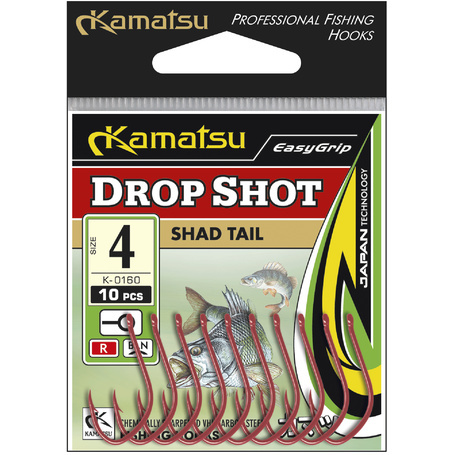 K.HACZYK DROP SHOT SHAD TAIL 2BLNO 10SZT